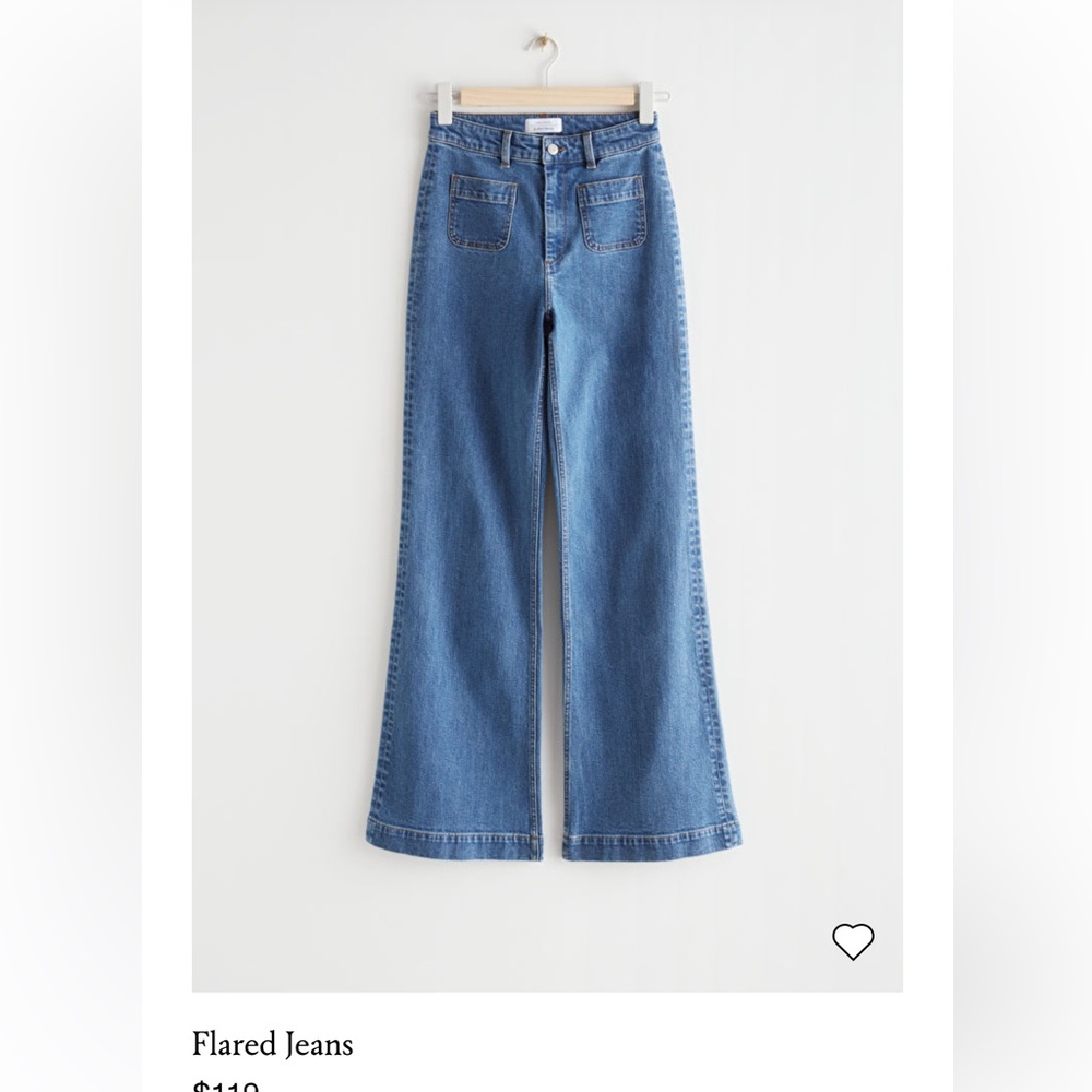 & Other Stories Flared Jeans